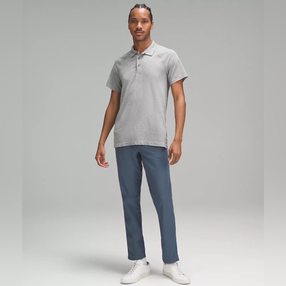 Lululemon Men’s Metal Vent Tech Polo Shirt in Slate
